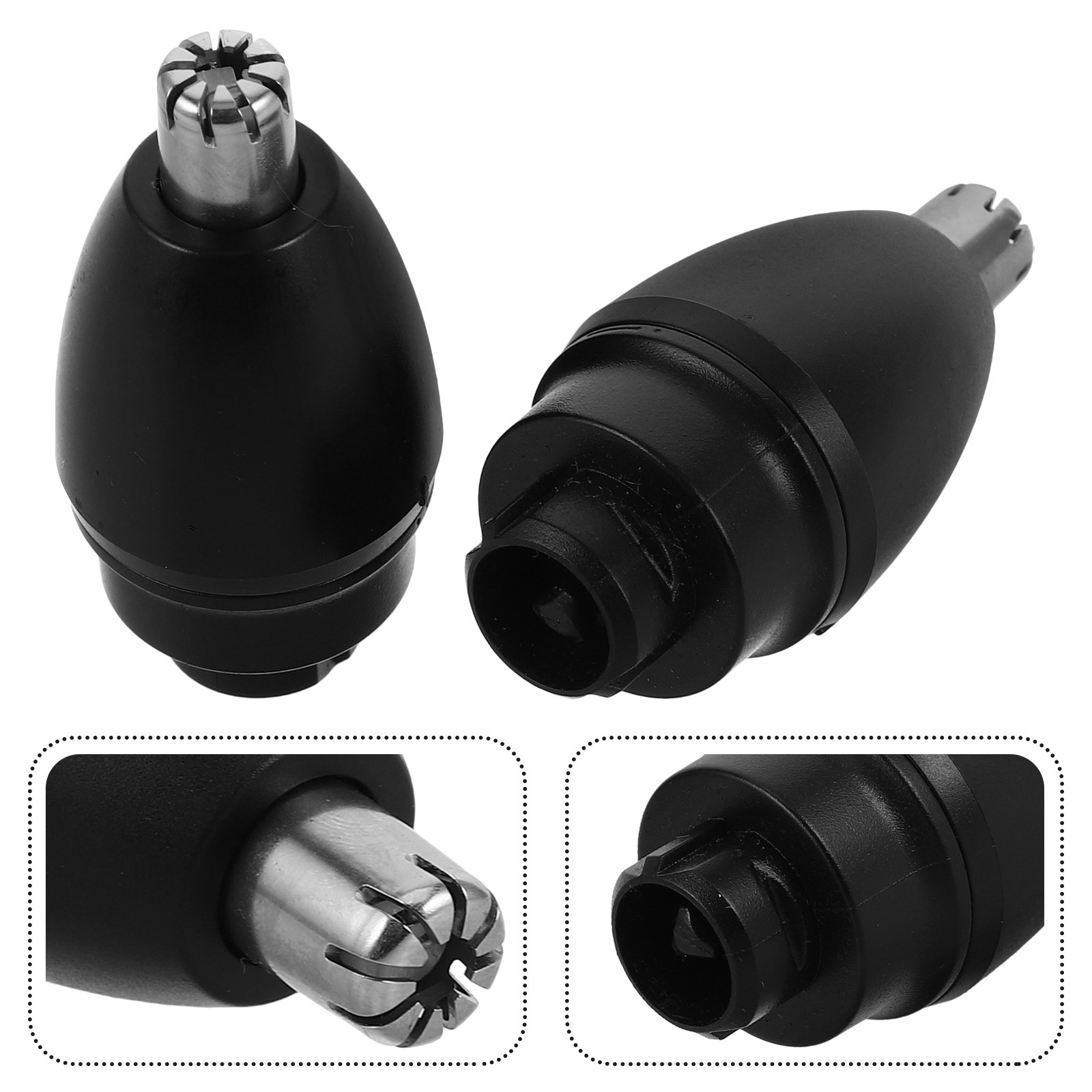 Grooming Men'S Hair - 2Pcs Replacement Nose Hair Trimmer Heads