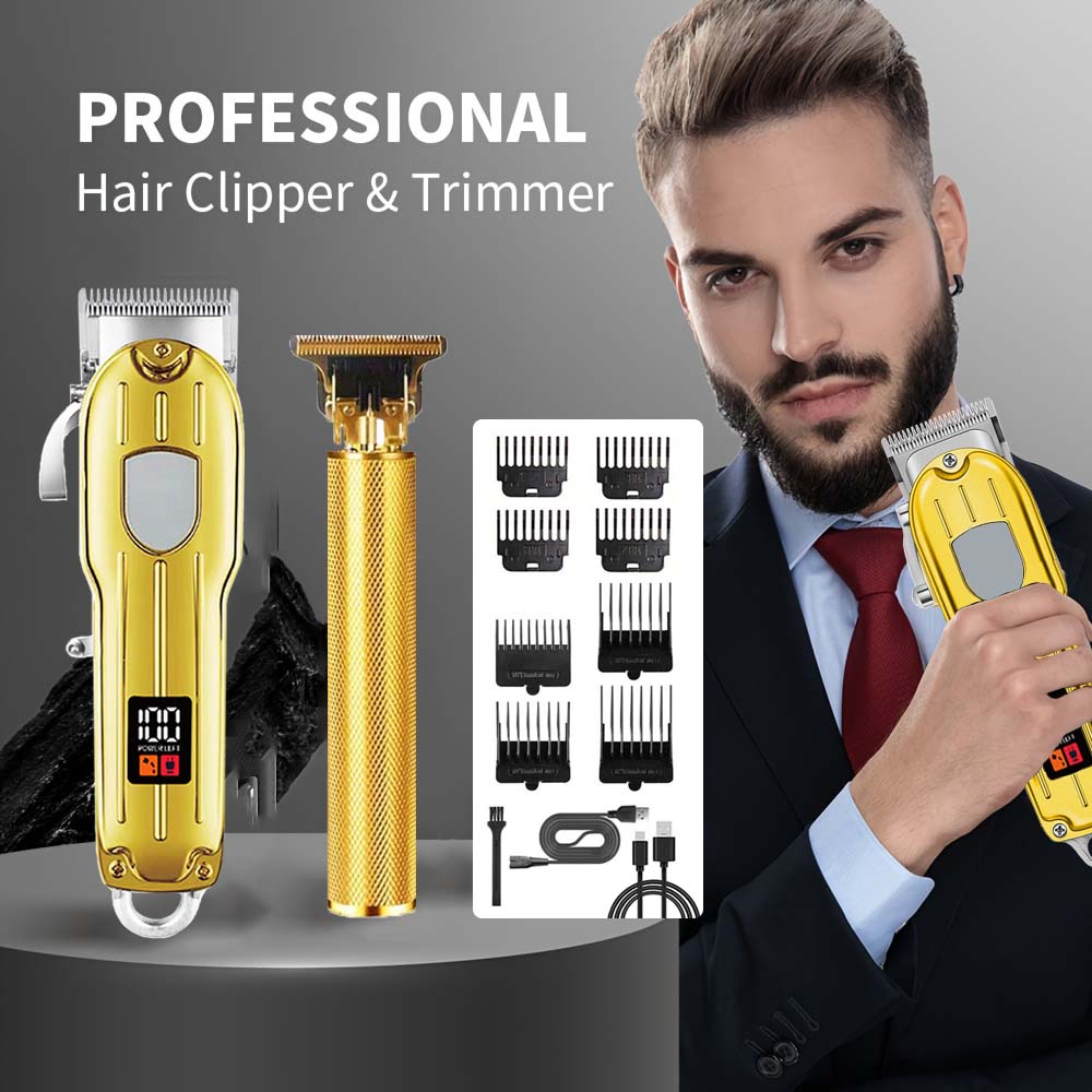 Electric Shaver Rotary - 2 in 1 Electric Hair Clipper