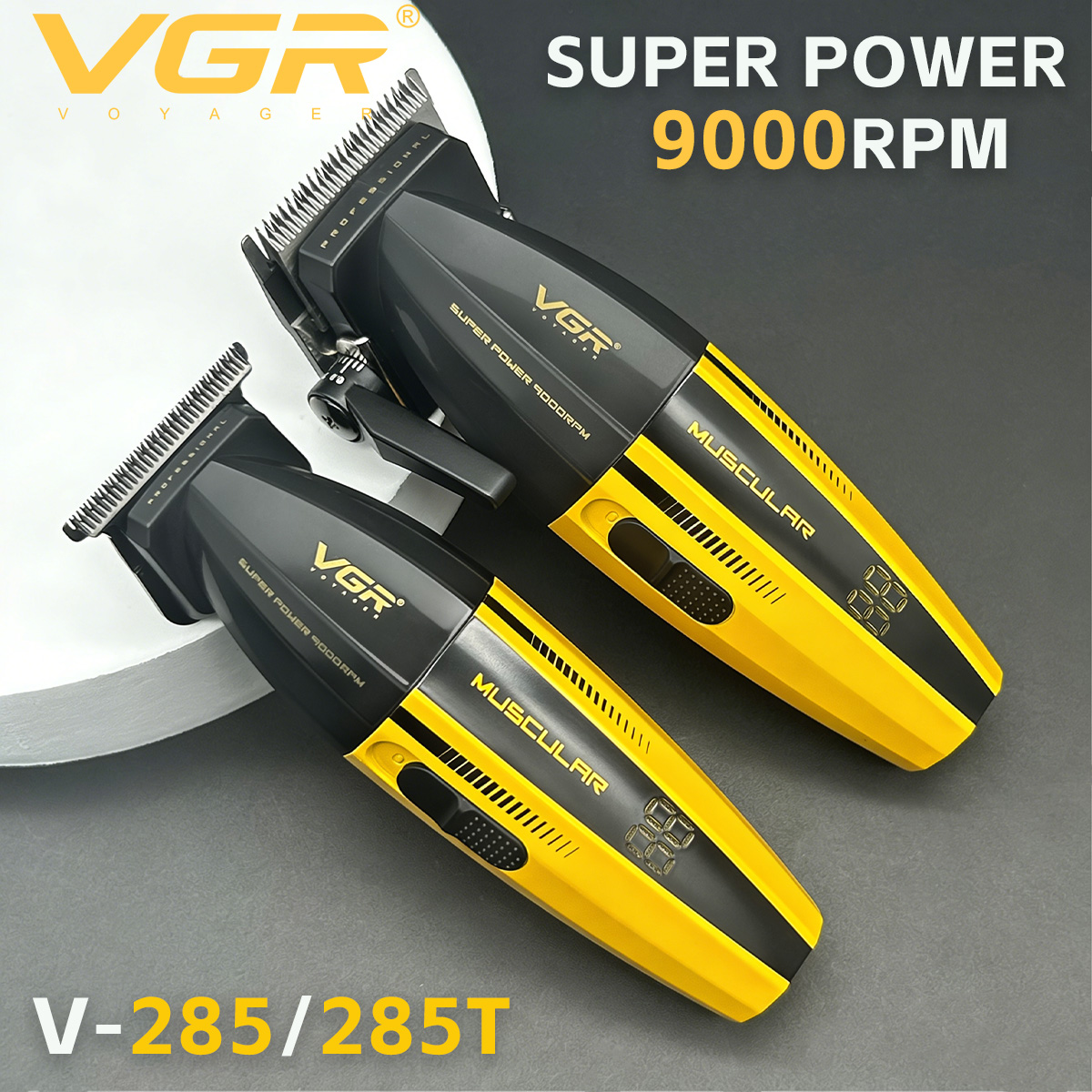 Electric Shaver Rotary - VGR Clipper Professional Hair Trimmer Electric
