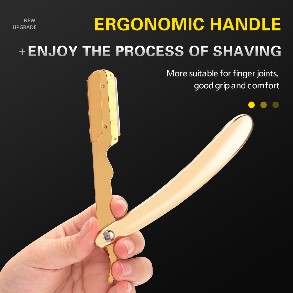 Silver Men Shaving Barber Tool - Grooming Men'S Hair review and price