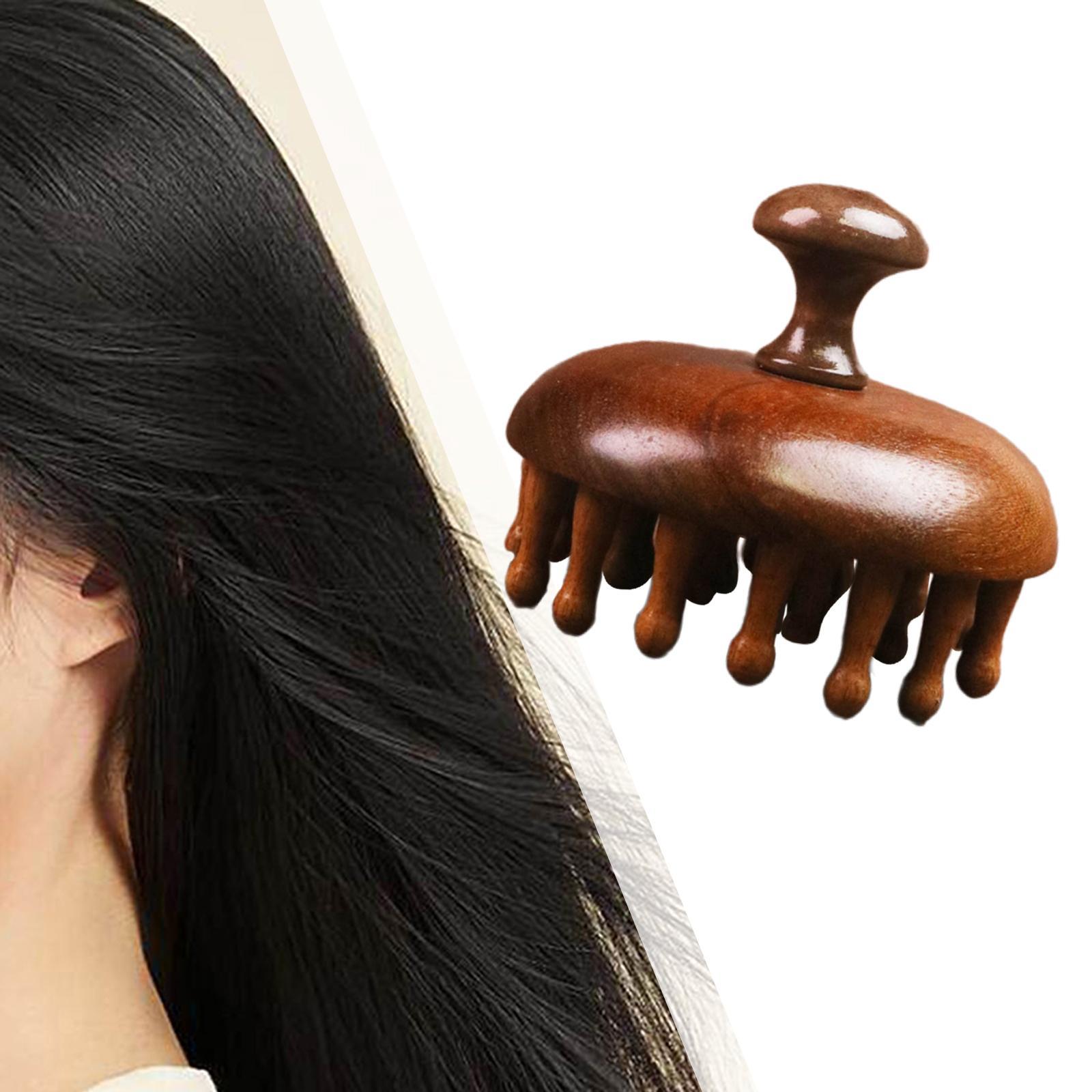 4x Wooden Massage Comb Hair Co - Grooming Men'S Hair review and price