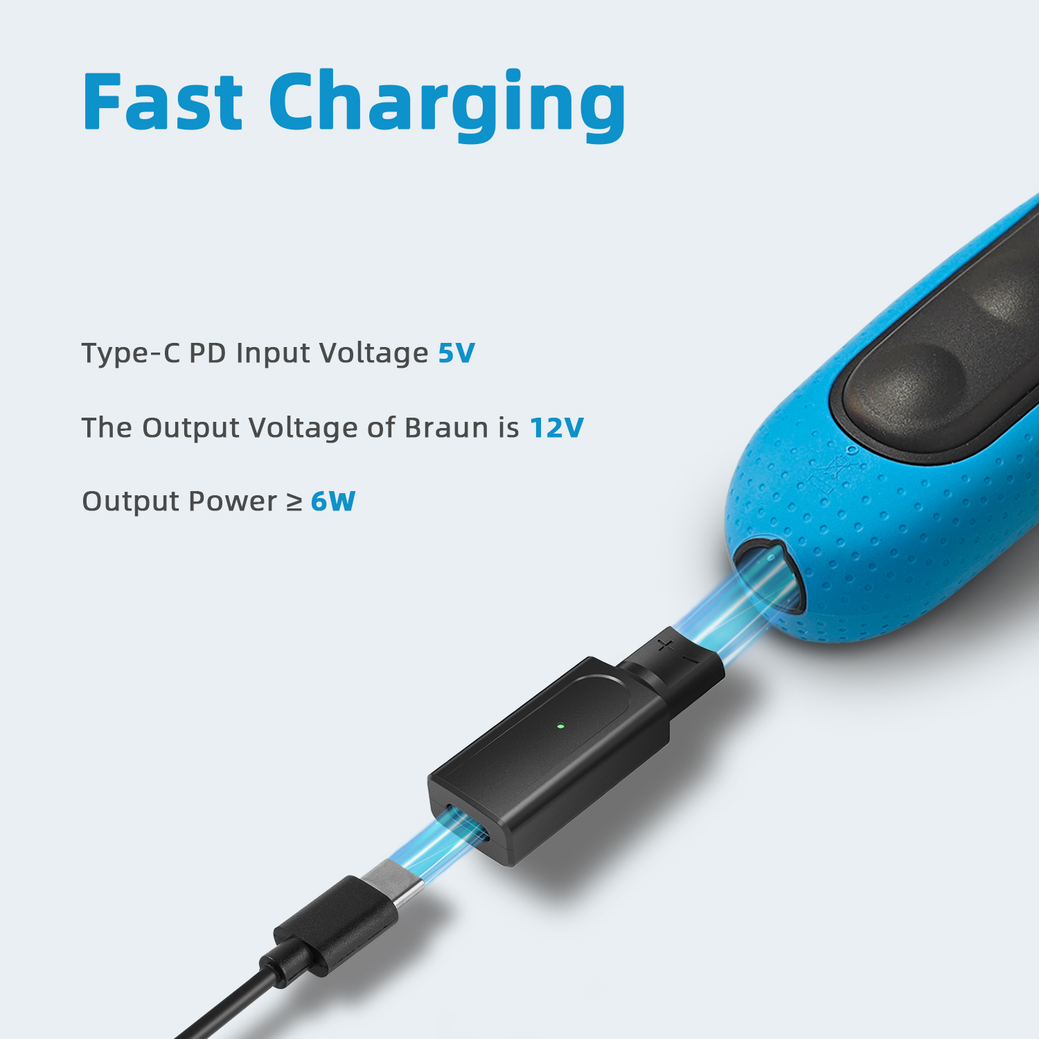 Brangdy 12V Type-C Shaver Adap - Electric Shaver Rotary review and price