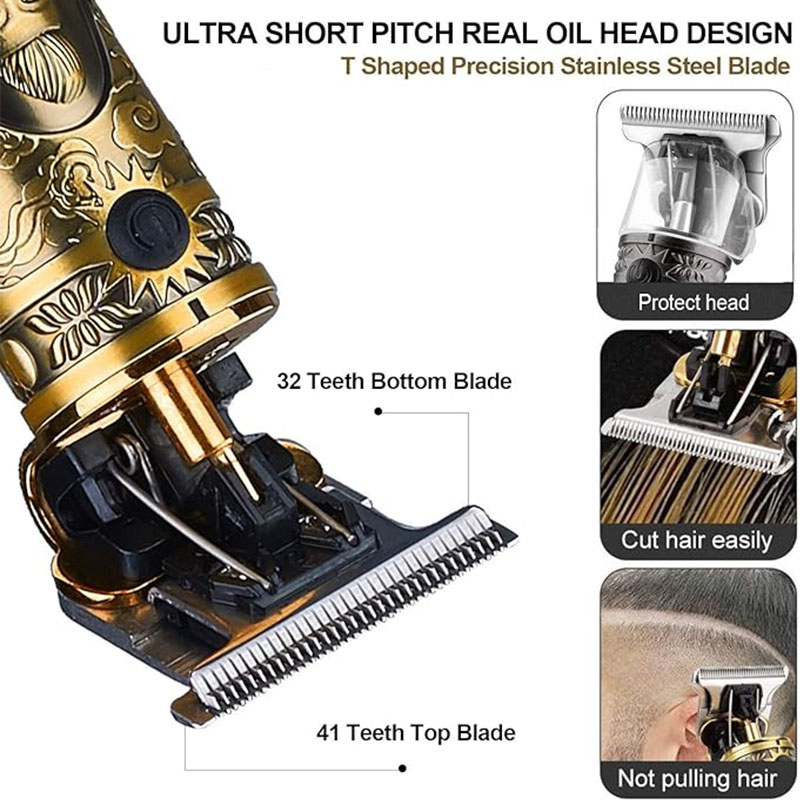 Cordless T9 Hair Trimmer for M - Electric Shaver Rotary review and price